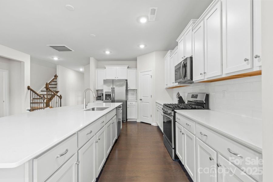Furnished interior view inside a new home in Bell Farm: 60's, Statesville (Image 14).