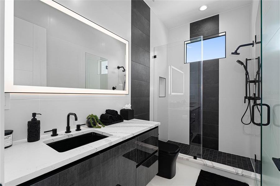 Furnished interior view inside a new home in , Tampa (Image 13).