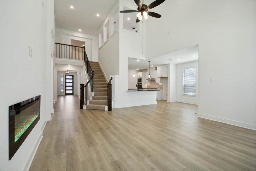 Spacious, unfurnished interior of a new home in Westside Preserve, Midlothian (Image 13).