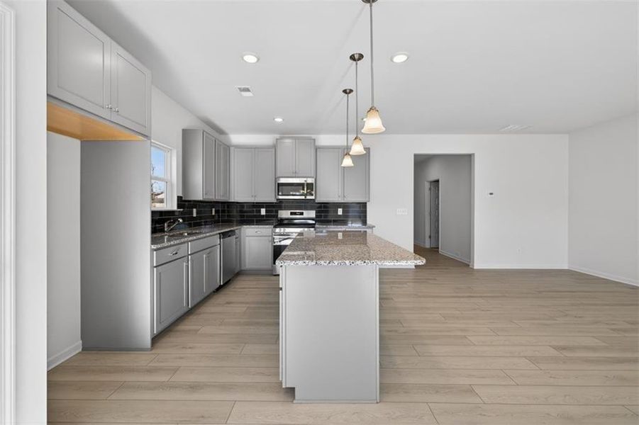 Furnished interior view inside a new home in Roxeywood Park, Winder (Image 5).