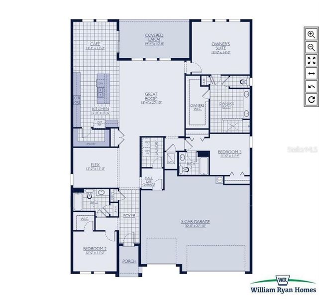 2D floor plan layout of this home in , Punta Gorda, FL (Image 4).