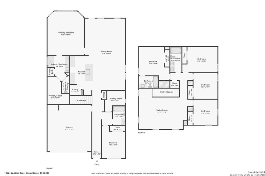2D floor plan layout of this home in Arcadia Ridge - Premier Series, San Antonio, TX (Image 3). 2D floor plan layout of this home in Arcadia Ridge - Premier Series, San Antonio, TX (Image 3).