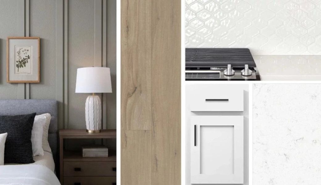 Sample of building materials used in homes in Sunterra Lakes, Brookshire (Image 3). Sample of building materials used in homes in Sunterra Lakes, Brookshire (Image 3).