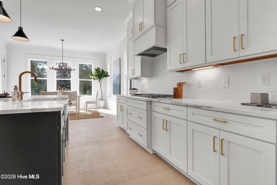 Furnished interior view inside a new home in Midtown & Main, Wilmington (Image 4).