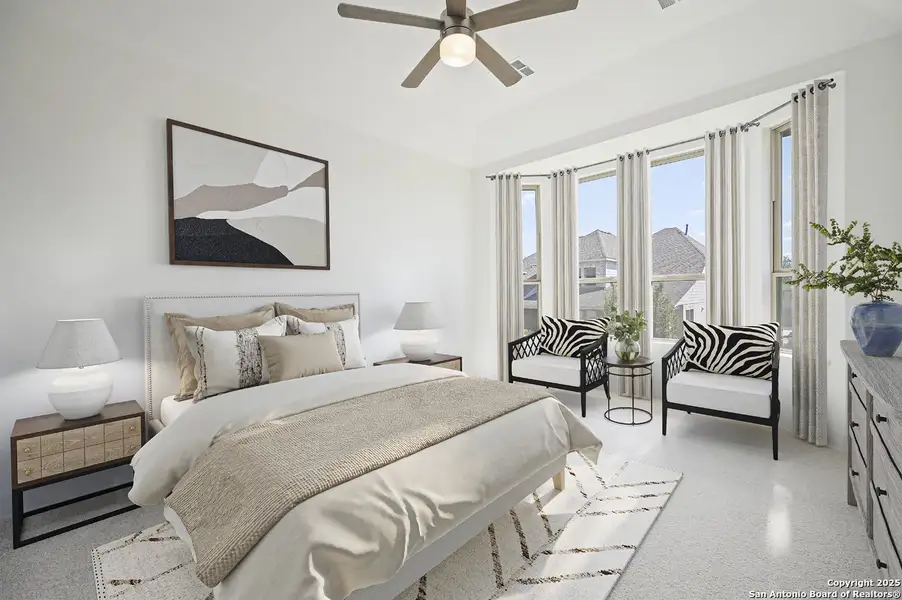 Furnished interior view inside a new home in Weston Oaks, San Antonio (Image 12). Furnished interior view inside a new home in Weston Oaks, San Antonio (Image 12).