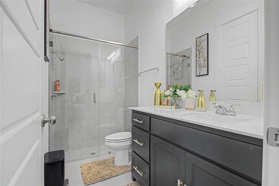 Furnished interior view inside a new home in Devonshire, Forney (Image 33).