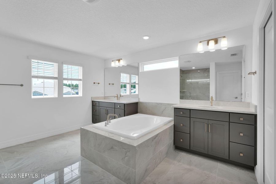 Furnished interior view inside a new home in The Preserve at Bannon Lakes, St. Augustine (Image 9). Furnished interior view inside a new home in The Preserve at Bannon Lakes, St. Augustine (Image 9).