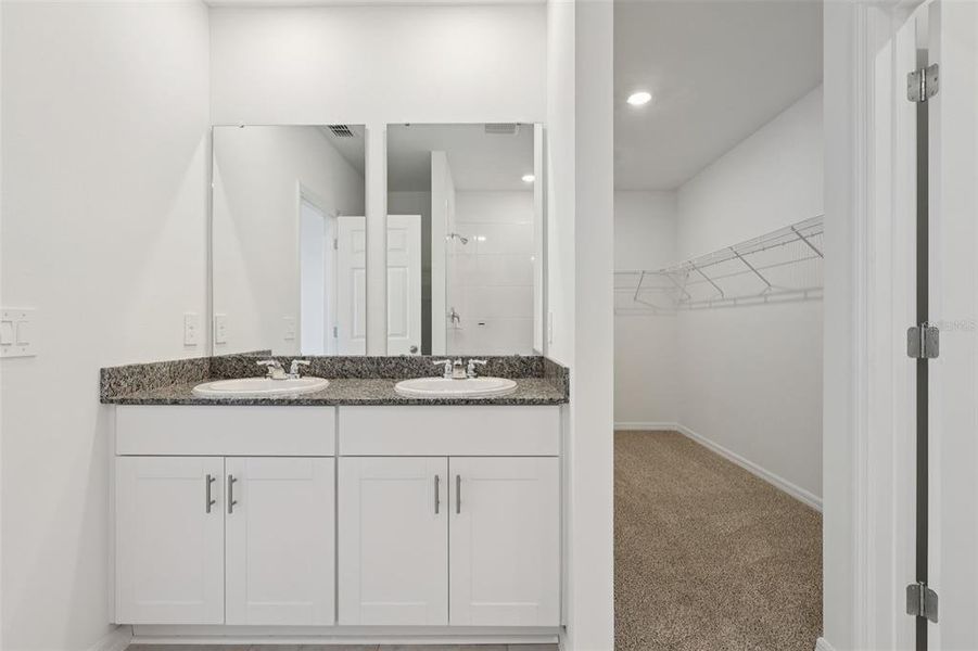Furnished interior view inside a new home in Deer Run at Crosswinds, Davenport (Image 9).