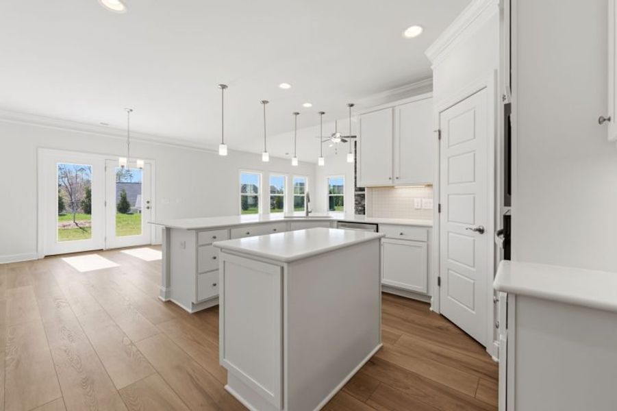 Representative furnished interior of a home built from the Cosmopolitan by Keystone Homes NC in Weybridge, Burlington (Image 17). Representative furnished interior of a home built from the Cosmopolitan by Keystone Homes NC in Weybridge, Burlington (Image 17).