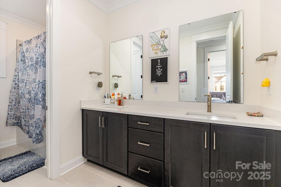 Furnished interior view inside a new home in Windell Woods, Tega Cay (Image 17).