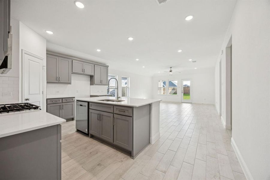 Furnished interior view inside a new home in Sicily, Princeton (Image 10).