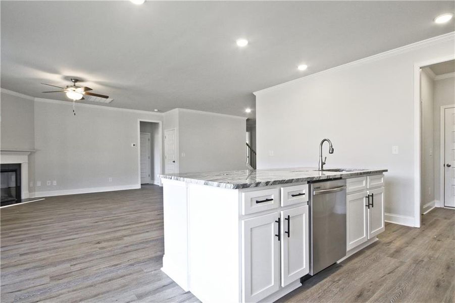Furnished interior view inside a new home in Highland Park, Stonecrest (Image 12).