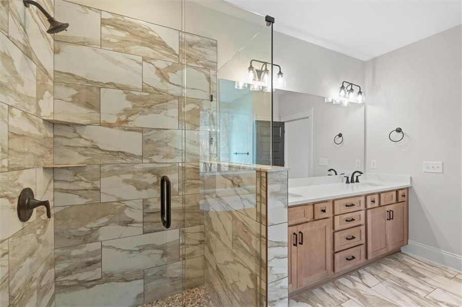 Furnished interior view inside a new home in , Carrollton (Image 12).