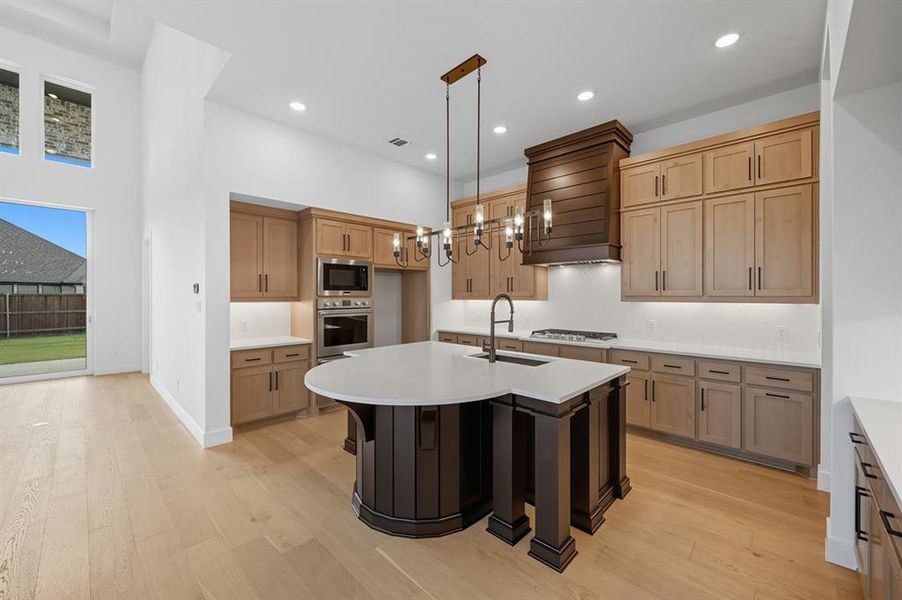 Furnished interior view inside a new home in Star Trail: 55ft. lots, Prosper (Image 8). Furnished interior view inside a new home in Star Trail: 55ft. lots, Prosper (Image 8).