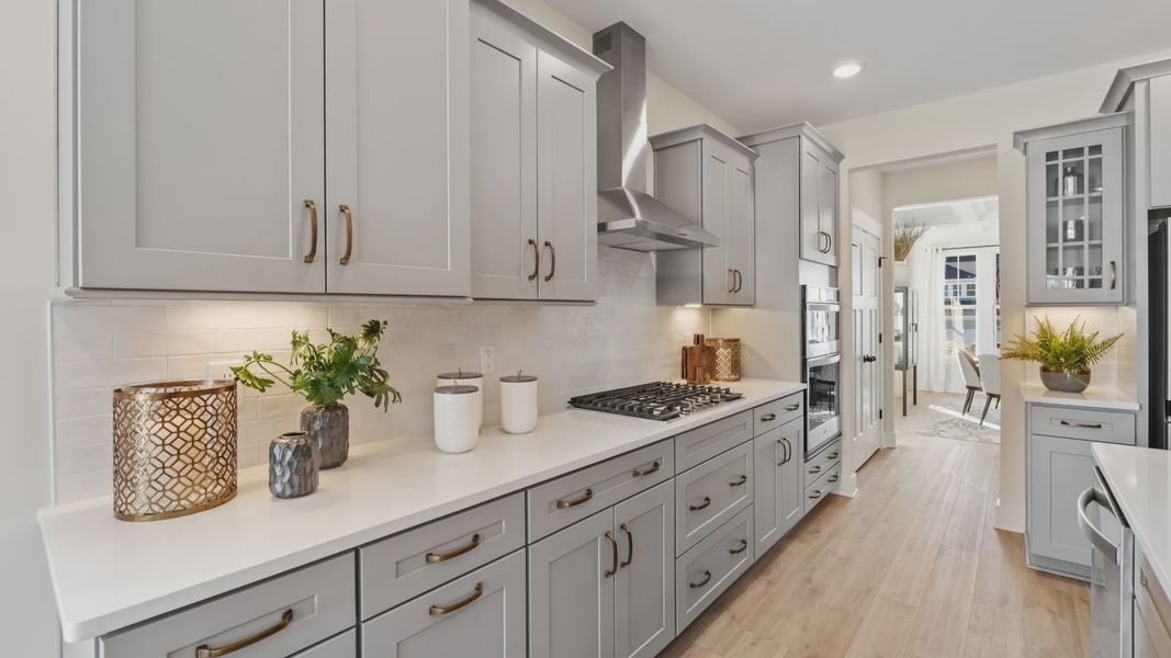 Furnished interior view inside a new home in Mulberry Estates, Simpsonville (Image 8).