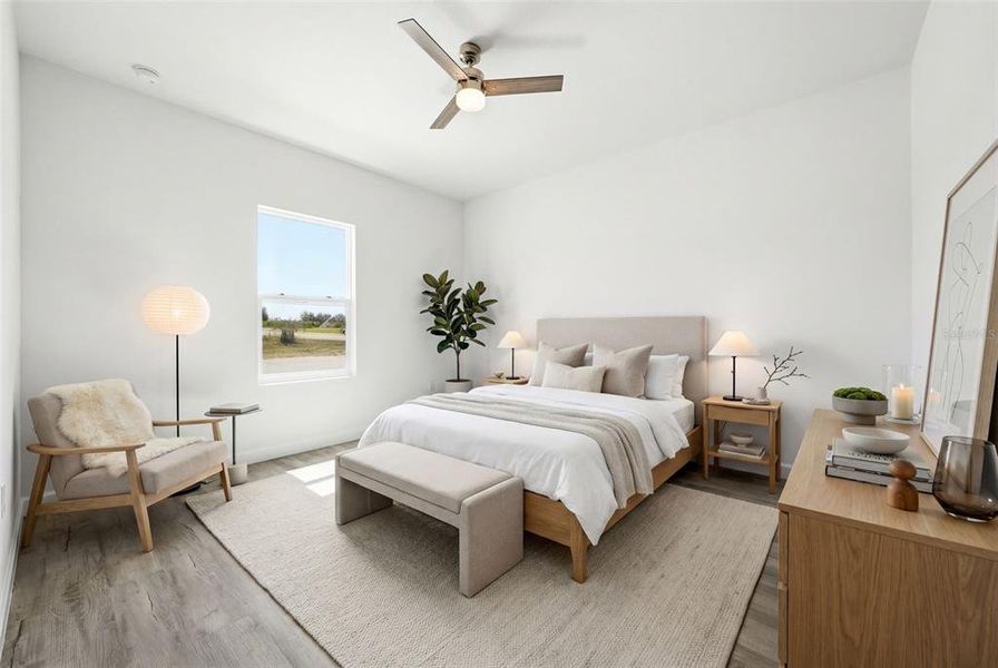 Furnished interior view inside a new home in , Haines City (Image 14).