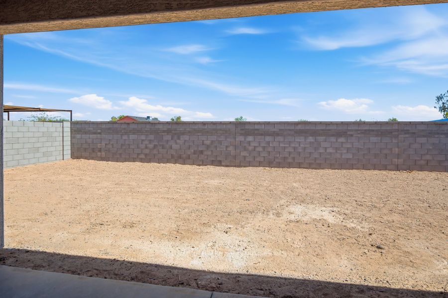 Exterior details and patio area of a home in Montana Vista - Summit: Summit, Buckeye (Image 3). Exterior details and patio area of a home in Montana Vista - Summit: Summit, Buckeye (Image 3).