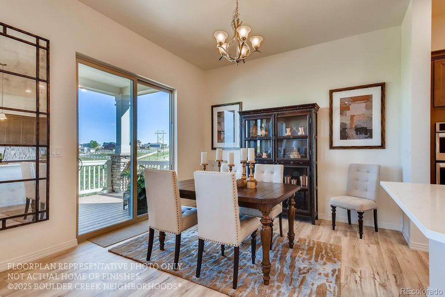 Furnished interior view inside a new home in , Westminster (Image 15).
