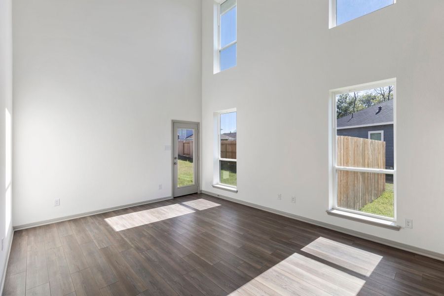 Representative unfurnished interior of a home built from the The 2341 by Stylecraft Builders in Hilltop Heights, Waco (Image 13).