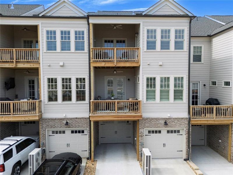 Exterior details and patio area of a home in , Woodstock (Image 27).