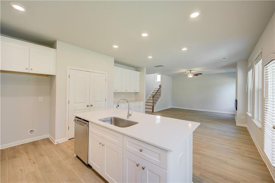 Furnished interior view inside a new home in Bowers Farm, McDonough (Image 5).