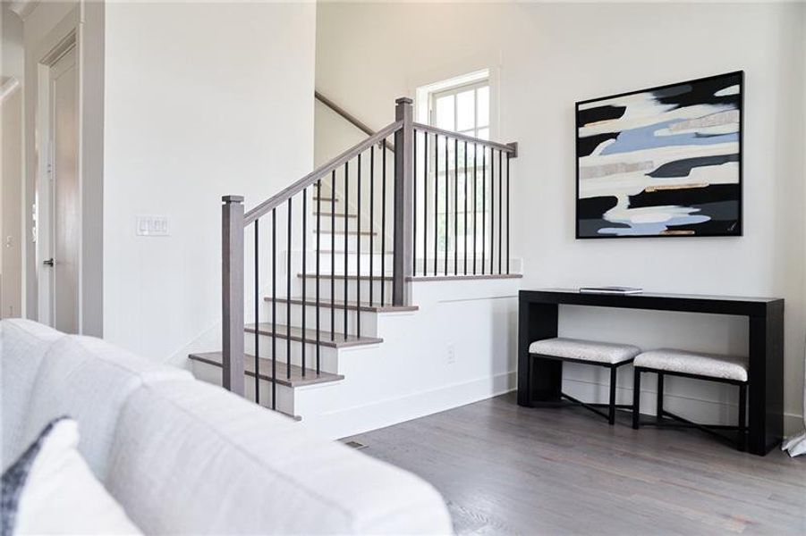 Furnished interior view inside a new home in , Ball Ground (Image 16). Furnished interior view inside a new home in , Ball Ground (Image 16).