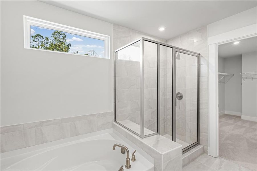 Furnished interior view inside a new home in Hunters Creek, Flowery Branch (Image 15). Furnished interior view inside a new home in Hunters Creek, Flowery Branch (Image 15).