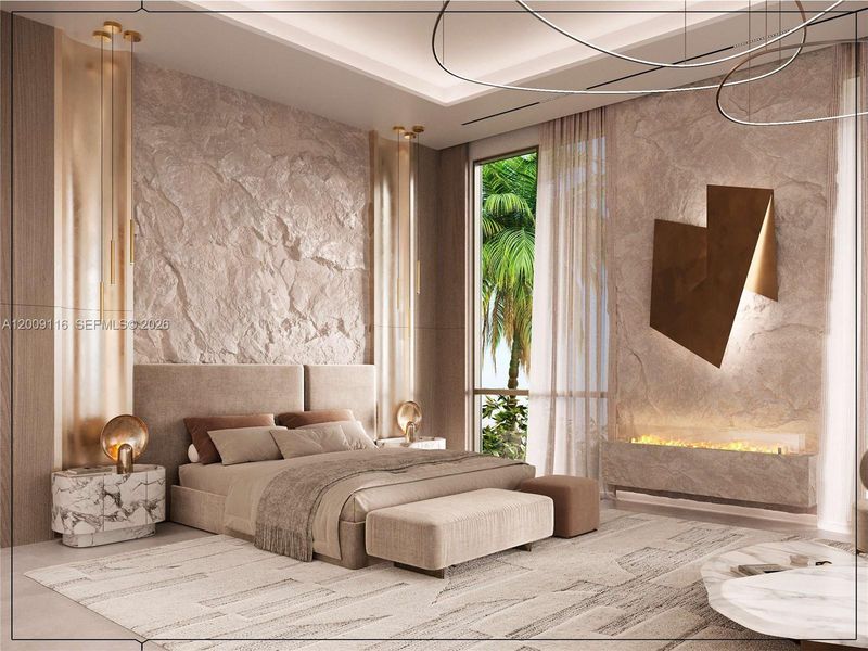 Furnished interior view inside a new home in , Golden Beach (Image 22).