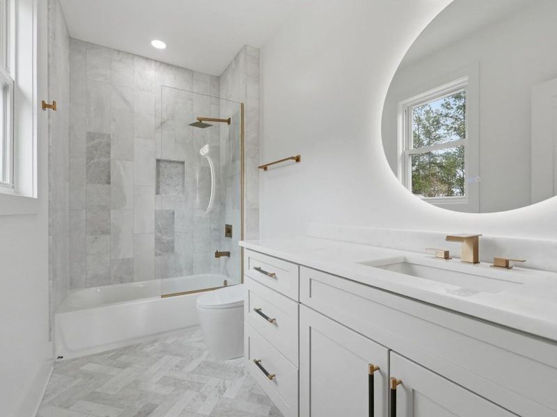 Furnished interior view inside a new home in , Canton (Image 13).