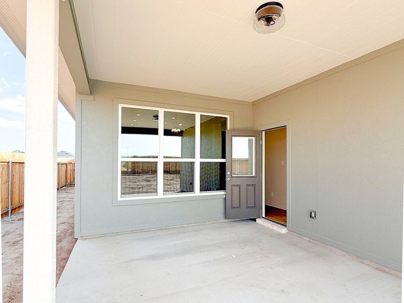 Exterior details and patio area of a home in TerraVista, Victoria (Image 27).