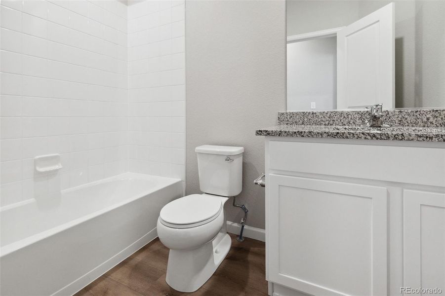Furnished interior view inside a new home in Cottonwood Greens, Fort Lupton (Image 8).