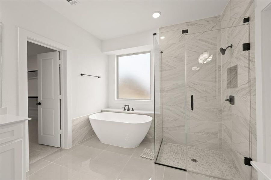 Furnished interior view inside a new home in High Country, Burleson (Image 13).