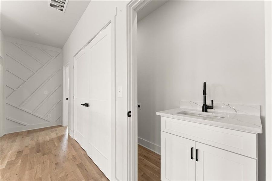 Furnished interior view inside a new home in , Clermont (Image 4).