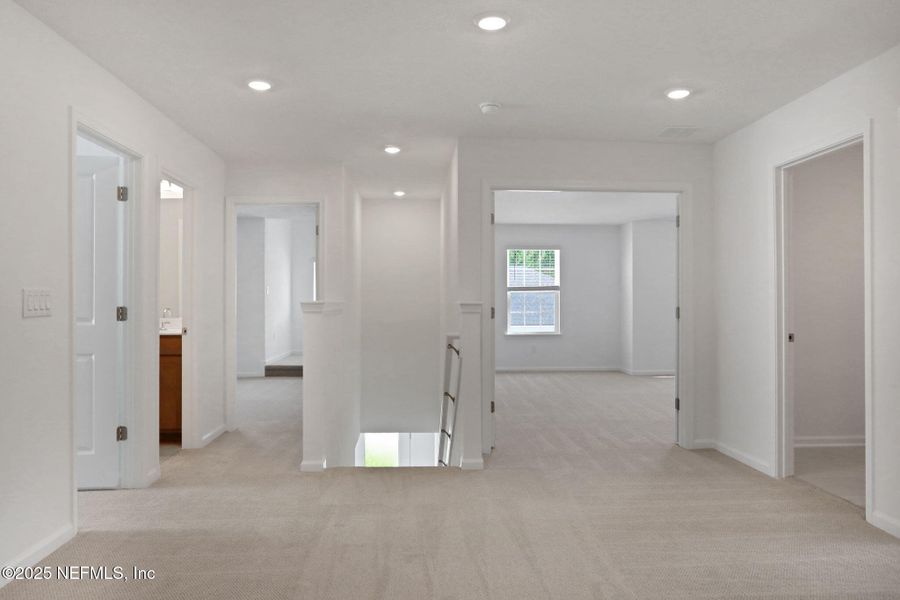 Spacious, unfurnished interior of a new home in Silver Landing at SilverLeaf, St. Augustine (Image 33). Spacious, unfurnished interior of a new home in Silver Landing at SilverLeaf, St. Augustine (Image 33).