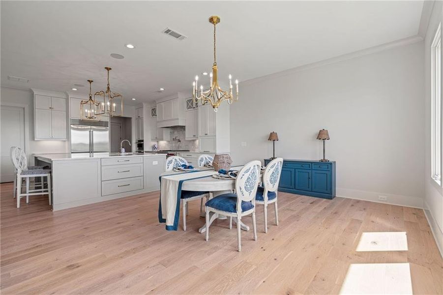 Furnished interior view inside a new home in , Ball Ground (Image 20).