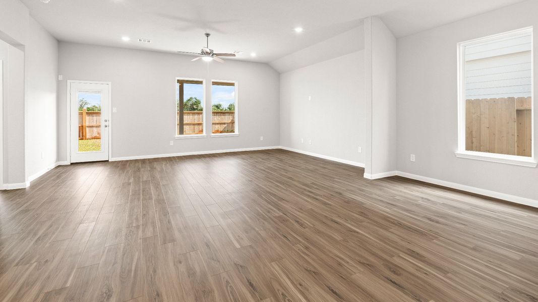 Representative unfurnished interior of a home built from the The Landry by Legend Homes in Bluestem, Brookshire (Image 10).