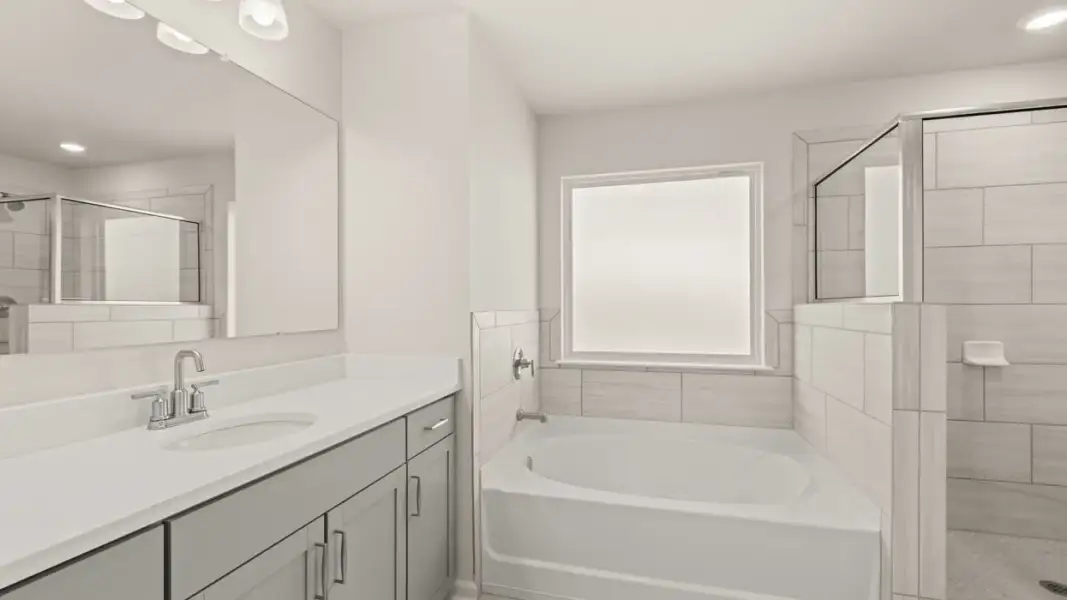 Furnished interior view inside a new home in Westland, Bogart (Image 10).
