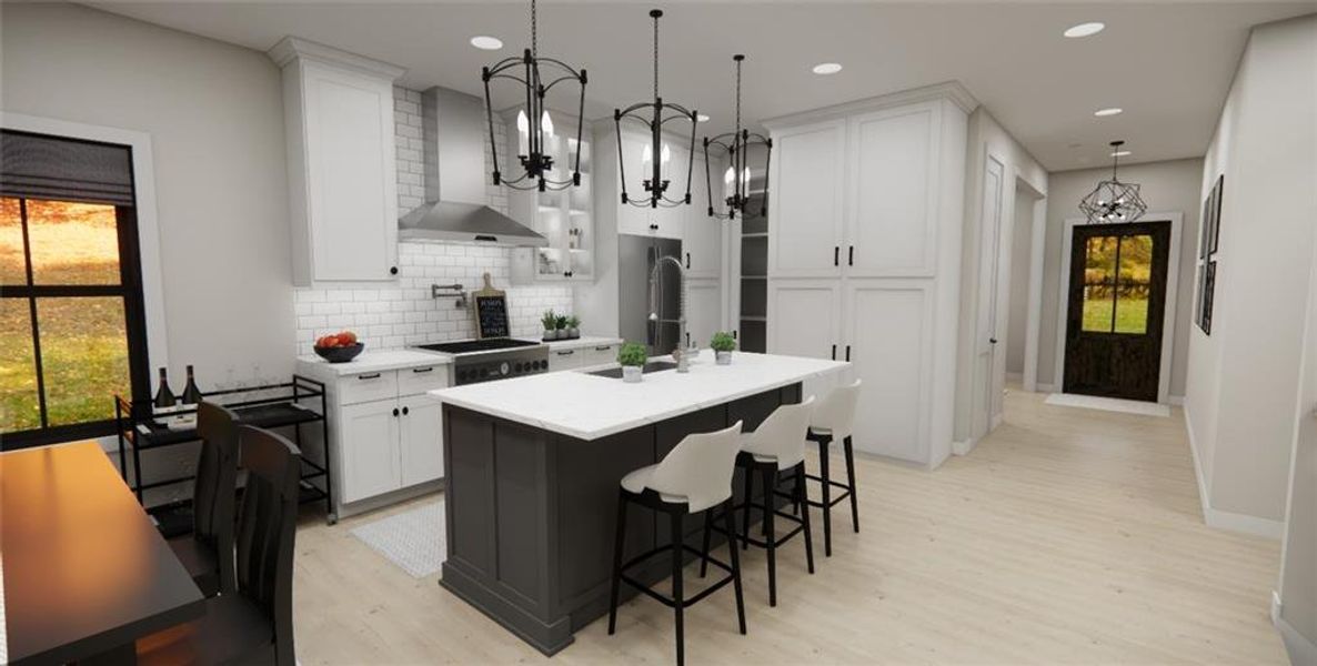 Furnished interior view inside a new home in , Carrollton (Image 10).