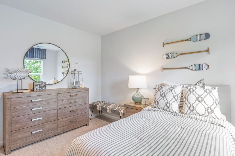 Furnished interior view inside a new home in Pineview North, Summerville (Image 9).