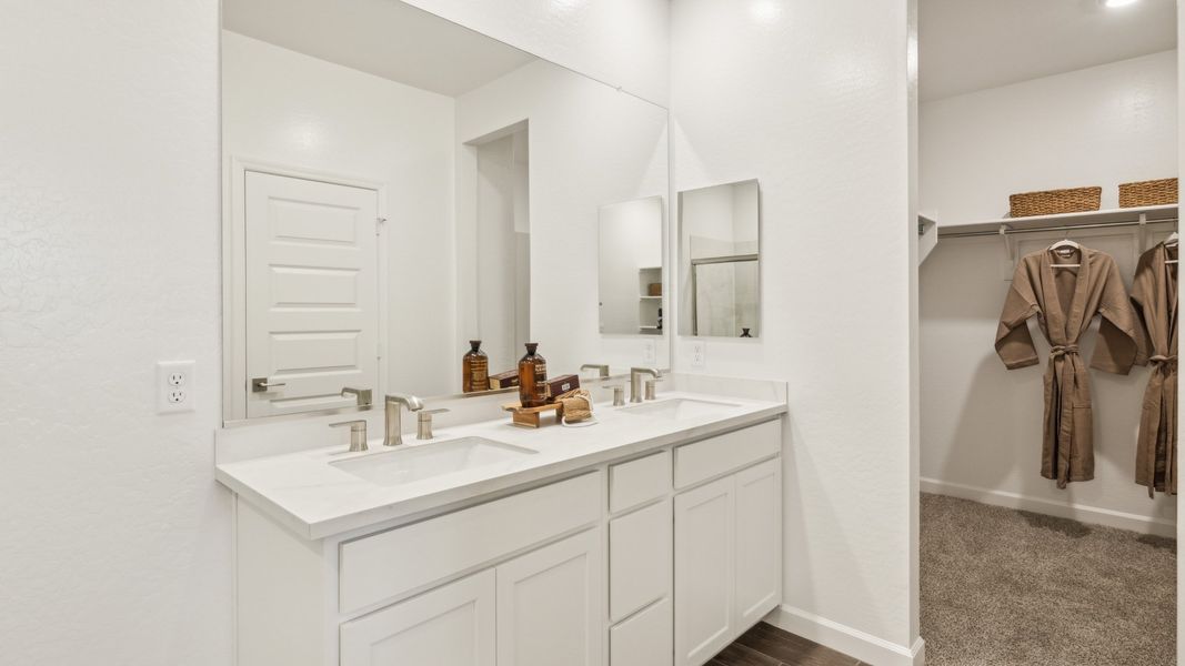 Furnished interior view inside a new home in Remington, Buckeye (Image 17).