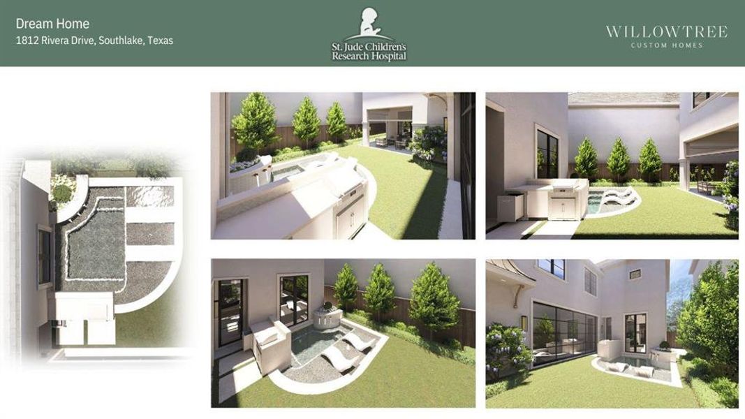 Exterior details and patio area of a home in , Southlake (Image 2).