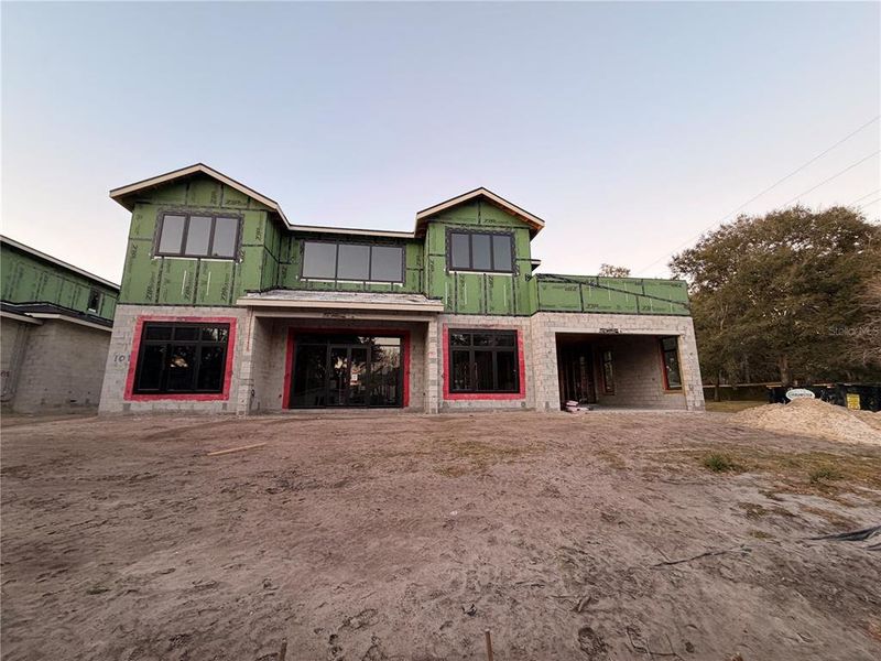 In-progress construction of a new home in , Maitland, FL (Image 14).