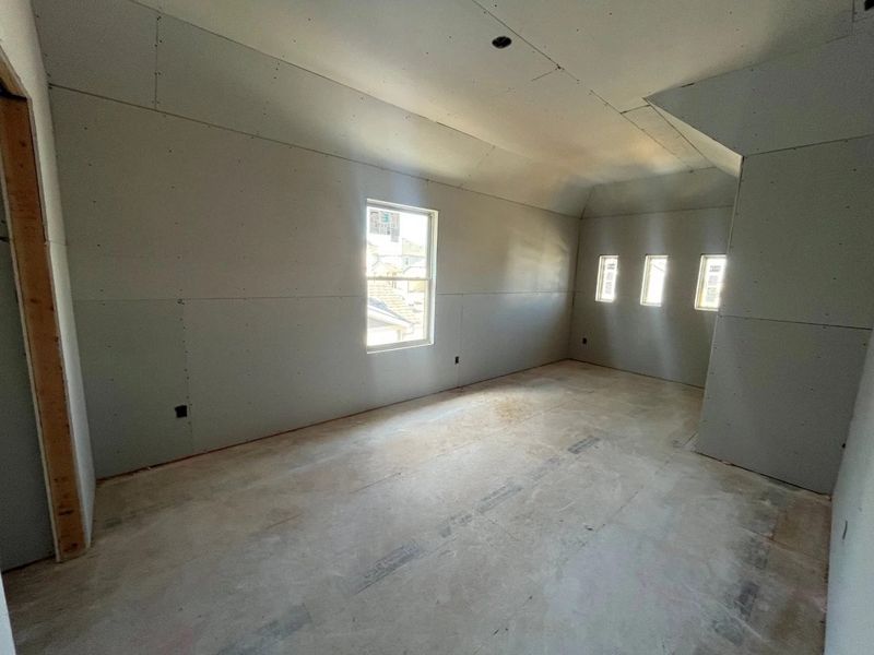 In-progress construction of a new home in Lariat, Liberty Hill, TX (Image 22).