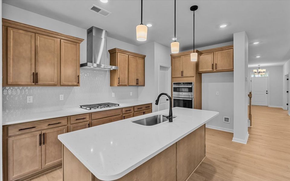 Furnished interior view inside a new home in Fieldstone, Lexington (Image 7).