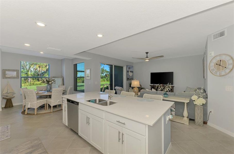 Furnished interior view inside a new home in , Venice (Image 12).