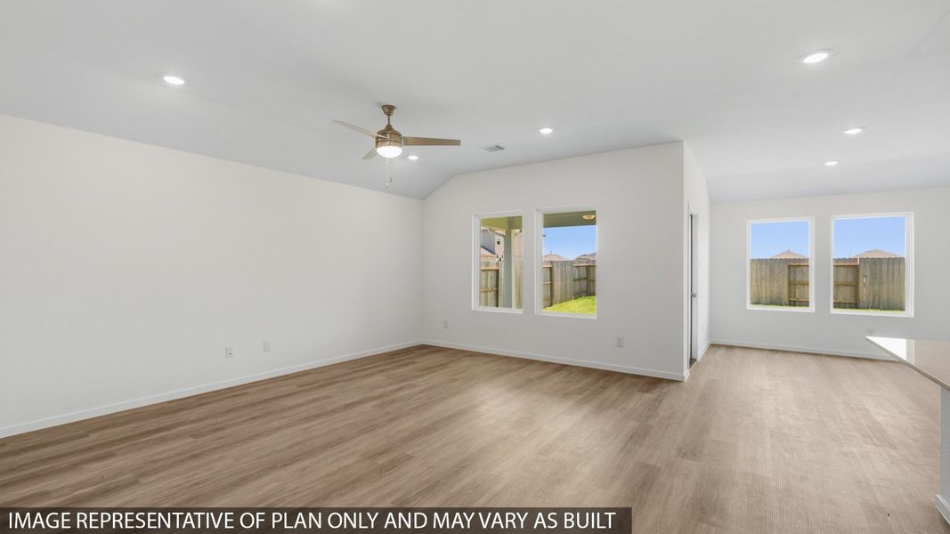 Spacious, unfurnished interior of a new home in Sunterra, Katy (Image 14).