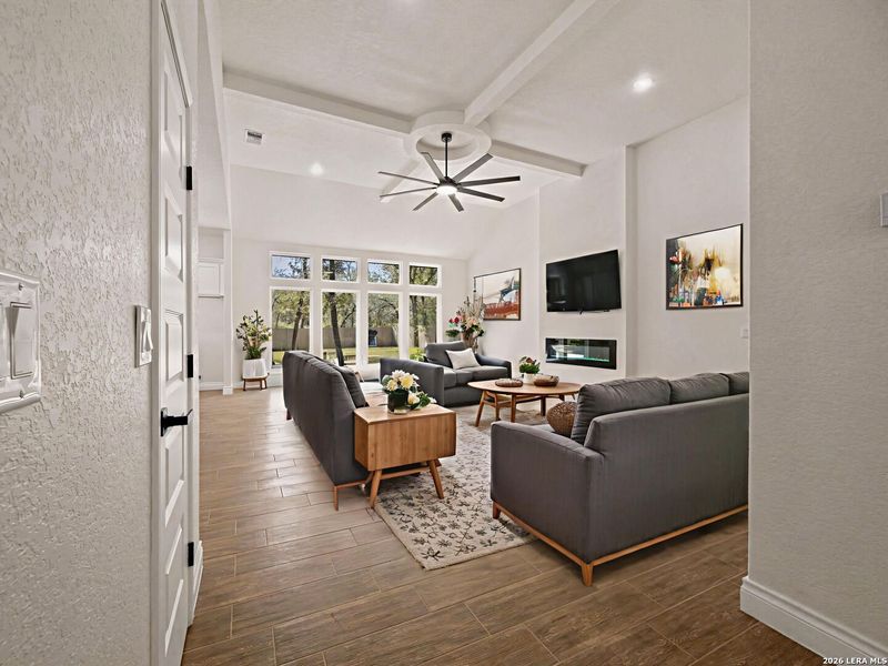 Furnished interior view inside a new home in , Elmendorf (Image 7).