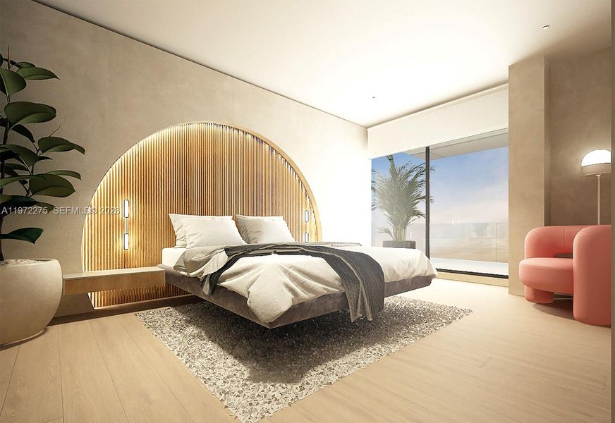 Furnished interior view inside a new home in , North Miami (Image 6).