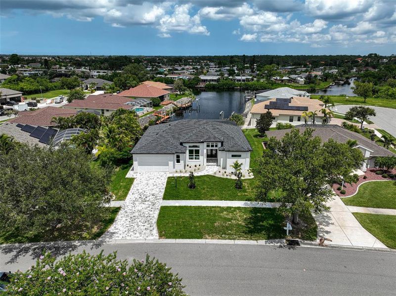 Front exterior of a new home in , North Port, FL, highlighting curb appeal (Image 30).