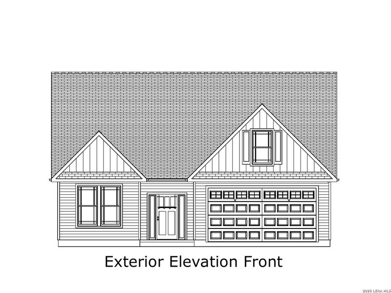 Exterior rendering of this home design in , La Vernia, TX (Image 4).